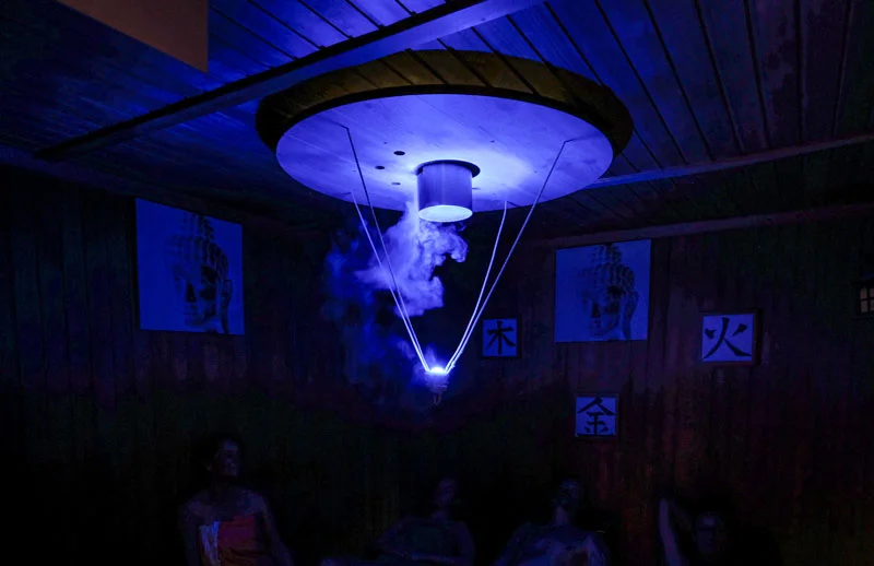 Schwitzkasten Wettingen - Lichteffekt Sauna